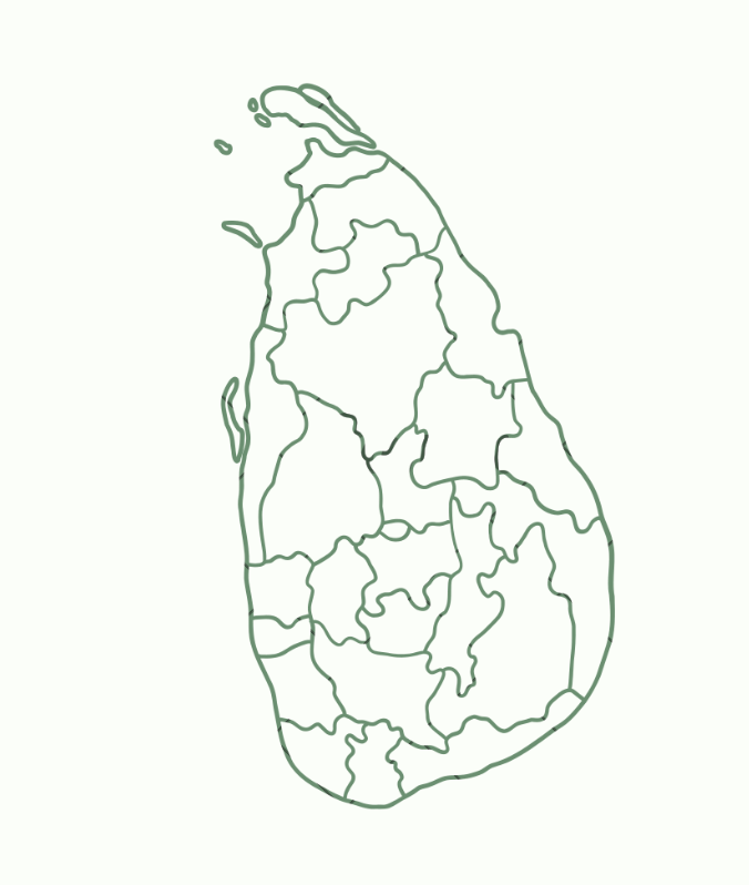 Bestemmingen in Sri Lanka